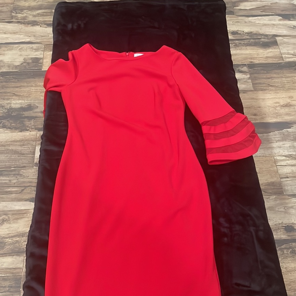 Calvin Klein Red Dress